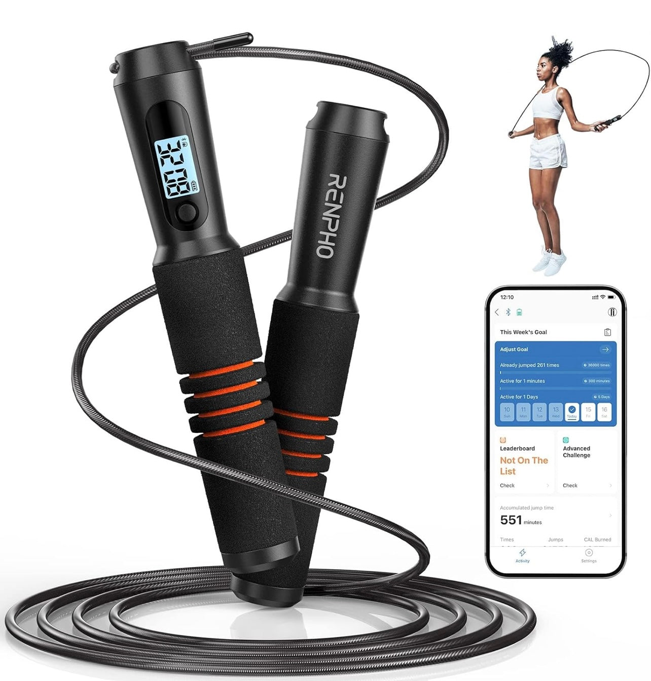 RENPHO Smart Jump Rope