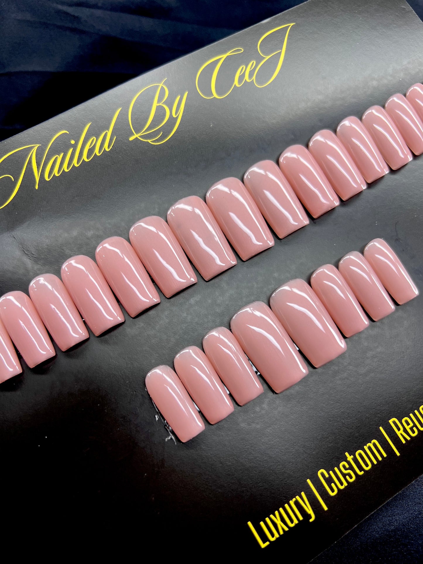 No. 65| Nude | Ready To Ship Press On Nails