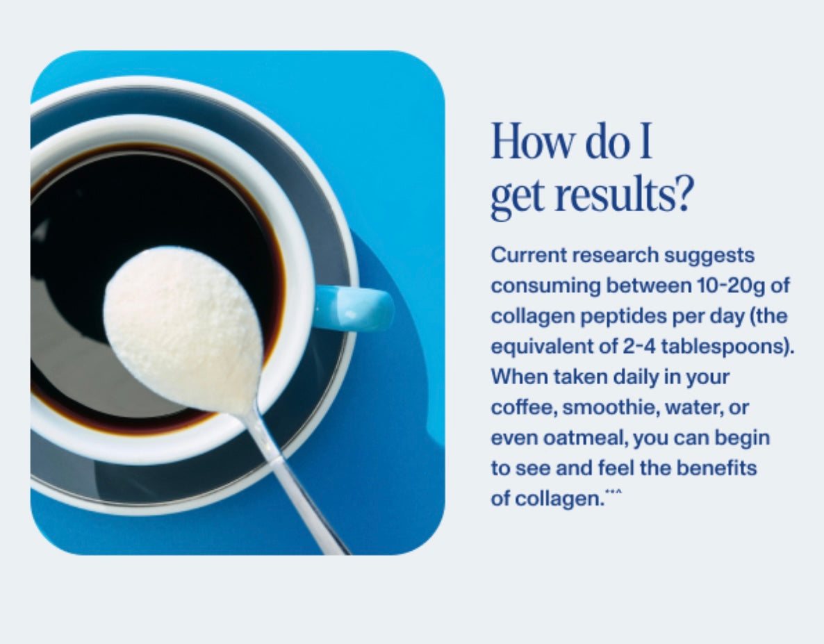 Vital Proteins Collagen Peptides Powder Advanced with Hyaluronic Acid & Vitamin C - 20 oz Collagen, Unflavored, 28 Servings