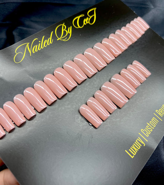 No. 65| Nude | Ready To Ship Press On Nails