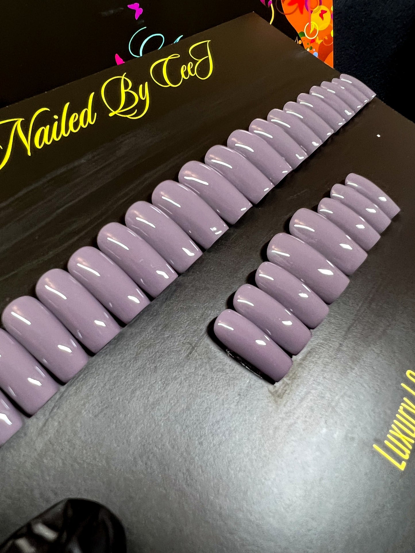 No. 55 | Grey Nude | Ready To Ship Press On Nails